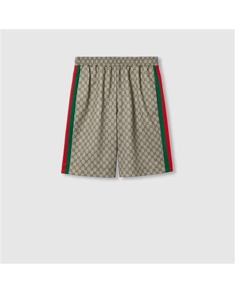 gucci technical jersey short